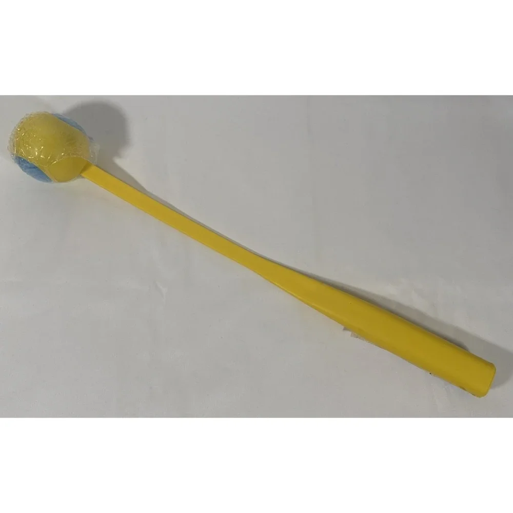 Greenbrier Kennel Club Ball Launcher Dog Toy Yellow Hands-Free Pickup Fetch